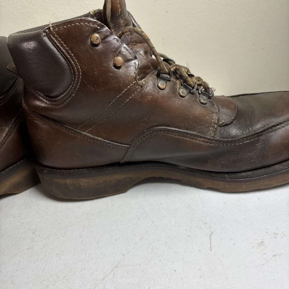 Red Wing 2156 Men's 11 Chukka Ankle Work Distressed Brown Leather Boots Shoes‎